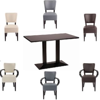 Sena Rectangular Dining Table & Chairs Set - See Colours