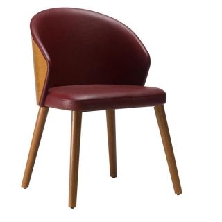Serene Dining Armchairs with Onset Veneer Back