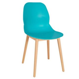 Shoreditch Chairs T Beech Frame - Turquoise