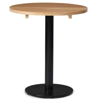 Forza Round Solid Wood Dining or Bar Tables - Oak