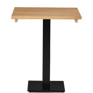 Forza Square Solid Wood Dining or Bar Tables - Oak