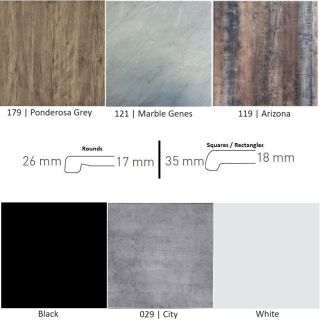 Werzalit / SM France Square In / Outdoor Table Tops