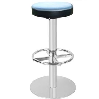 Awill Polished Steel Swivel Chair Base - Round