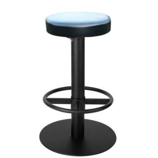 Awill Swivel Breakfast Bar Stools (650mm) with Foot Ring - Black