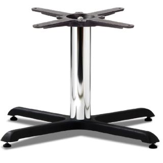 Samson B2 Coffee Table Base - Black Chrome