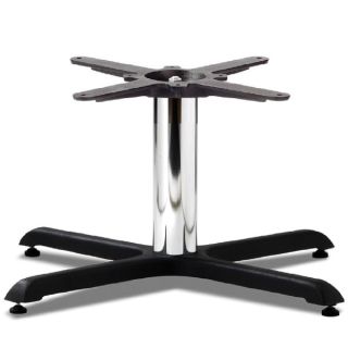 Samson B1 Low Coffee Table Bases - Black Chrome