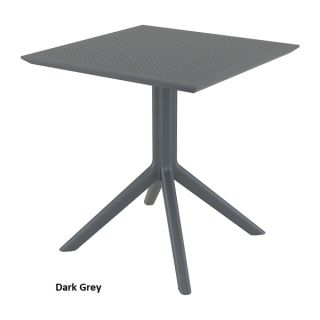 Sky 700mm Square In / Outdoor Dining Table - See Colours