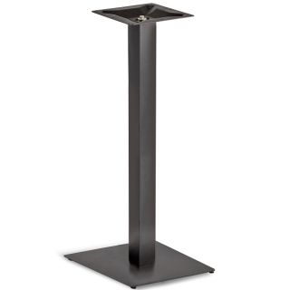 Profile Black or Colour Small Bar Table Bases - Square