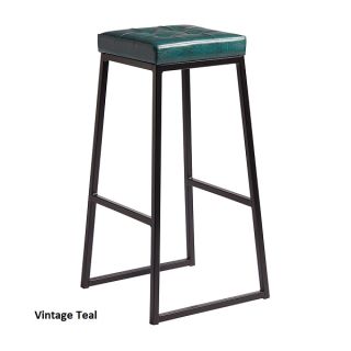 Style High Stool - Matt Black Frame