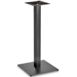 Flat Profile Square Bar Table Bases in Black Steel - Robust & Elegant