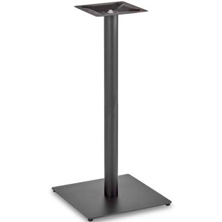 Flat Large Square Bar Table Bases - Profile Pedestal