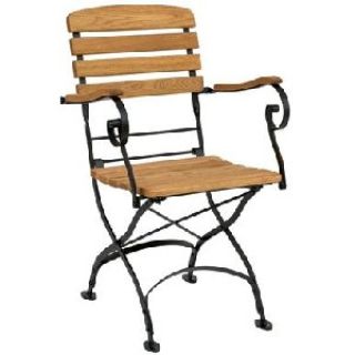 Terrace Parade Outdoor Folding Arm Chairs - FSC Robinia Wood