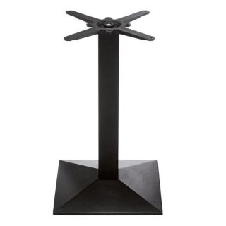 Texas Small Square Table Pedestal - Dining Height