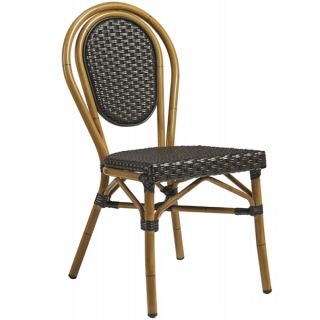 TIME Outdoor High Bar Stools with aluminium and wicker weave.