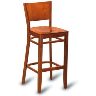 Trent High Stool - Polished Frame