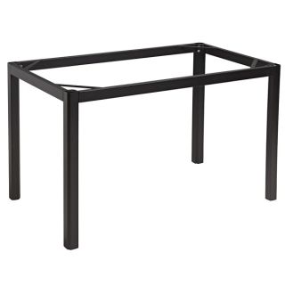 TROY ALUMINIUM SQUARE DINING TABLE BASE - 2 SEATER - ZA.7130TB