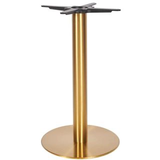 Vintage Brass Table Base - Round
