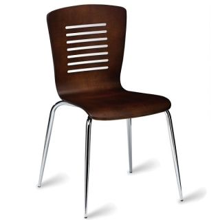 Verona cafe chairs in wenge finish, perfect for stylish and elegant cafe seating.