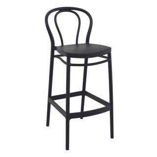 Victor 75 Bar Stool - Black