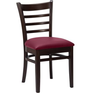 Memphis H-Slat Wooden Restaurant Chairs - Padded Options