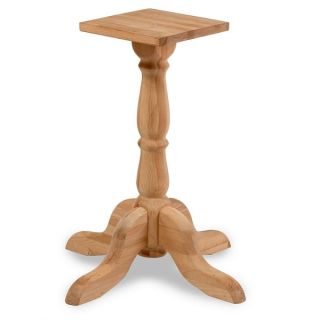 Baxton Small Wooden Restaurant Table Bases - Wood Colours