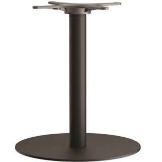 Zeta Black Round B2 Large Dining Table Base