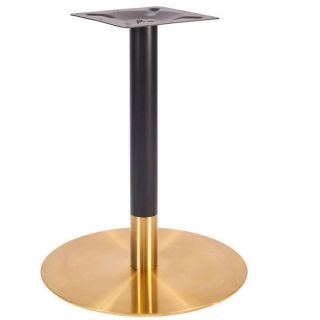 Vintage Brass Large Round Table Base