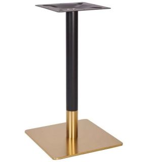 Vintage Brass Square Table Base